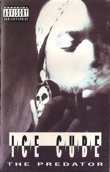 Ice Cube The Predator 1992 Poster Original Smoking Skull Pipe 23x35 Import  NOS~
