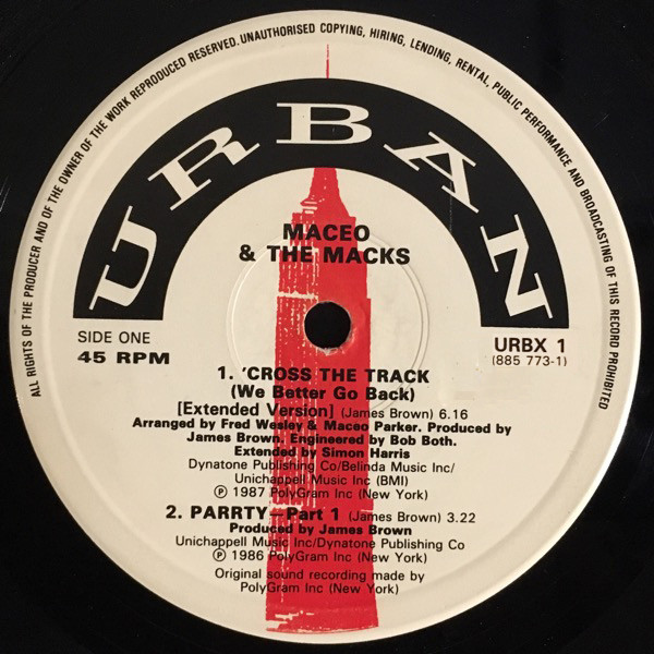 télécharger l'album Maceo & The Macks - Cross The Track
