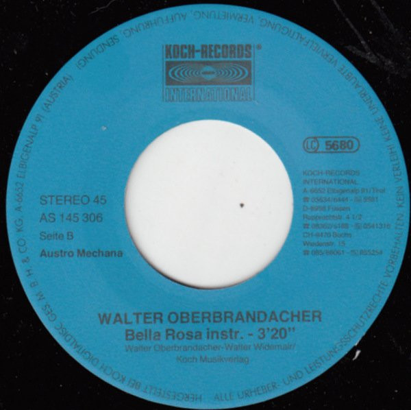 Album herunterladen Walter Oberbrandacher - Bella Rosa