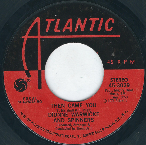 Dionne Warwicke And Spinners - Then Came You | Releases