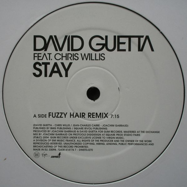 Album herunterladen David Guetta Feat Chris Willis - Stay