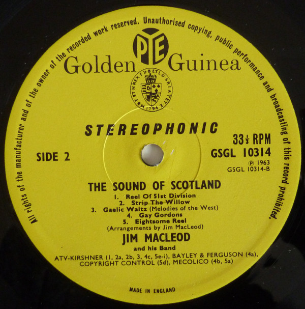 lataa albumi Jim MacLeod And His Band - The Sound Of Scotland