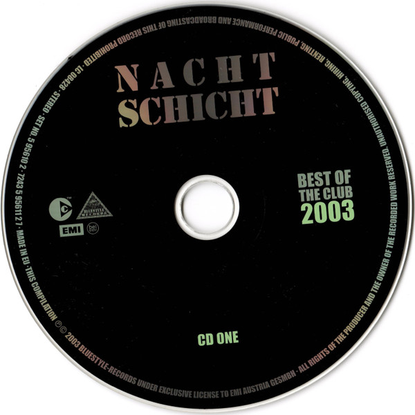 ladda ner album Various - Nachtschicht Best Of The Club 2003