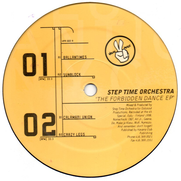 last ned album Step Time Orchestra - The Forbidden Dance