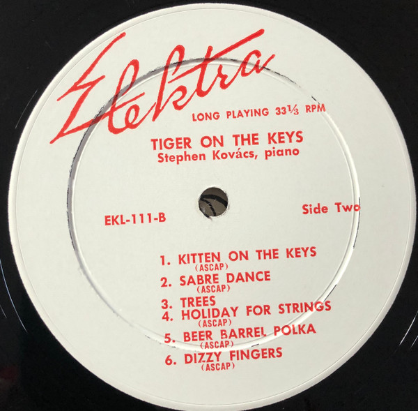 lataa albumi Stephen Kovács - Tiger On The Keys Played By Stephen Kovács Hes The Tiger