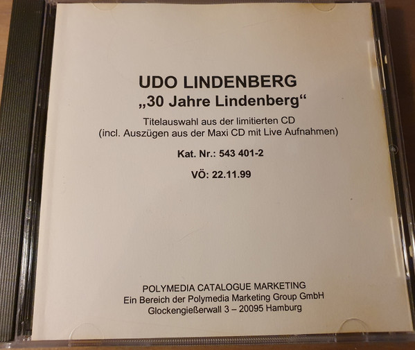30 Jahre Lindenberg