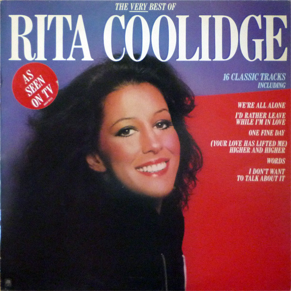 Rita Coolidge – The Very Best Of Rita Coolidge (1981, Vinyl) - Discogs