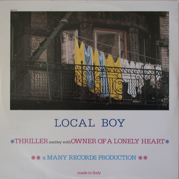 Local Boy – Thriller Medley With Owner Of A Lonely Heart