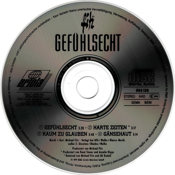 descargar álbum Fitz - Gefühlsecht