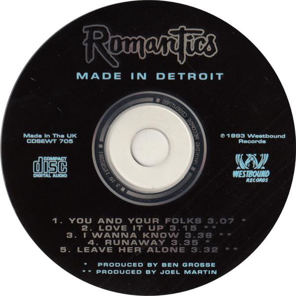last ned album The Romantics - Made In Detroit