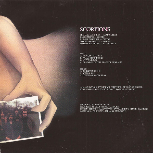 Album herunterladen Scorpions - Lonesome Crow Lovedrive