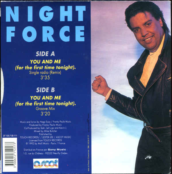 baixar álbum Night Force - You And Me For The First Time Tonight