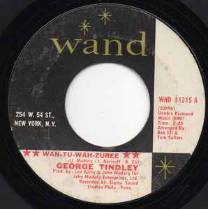 George Tindley Wan Tu Wa Zuree Pity The Poor Man 1970 Terre Haute Pressing Vinyl Discogs