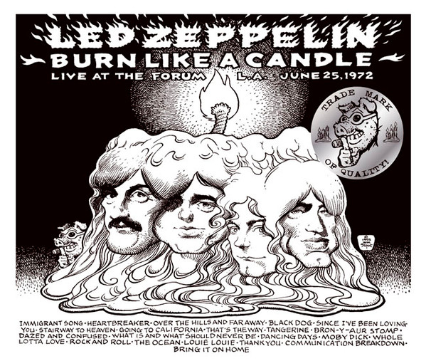 Led Zeppelin - Burn Like A Candle | Releases | Discogs