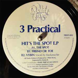 3 Practical - Hit's The Spot E.P album cover