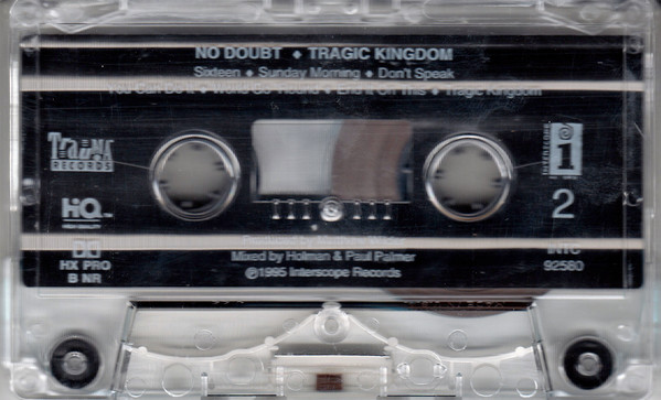 No Doubt – Tragic Kingdom (1995, Cassette) - Discogs