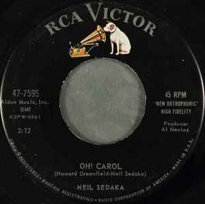 Neil Sedaka - Oh! Carol album cover