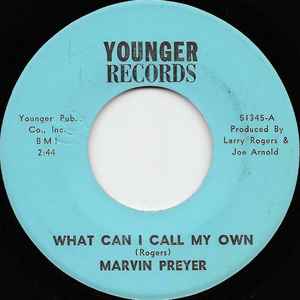 Marvin Preyer - What Can I Call My Own album cover