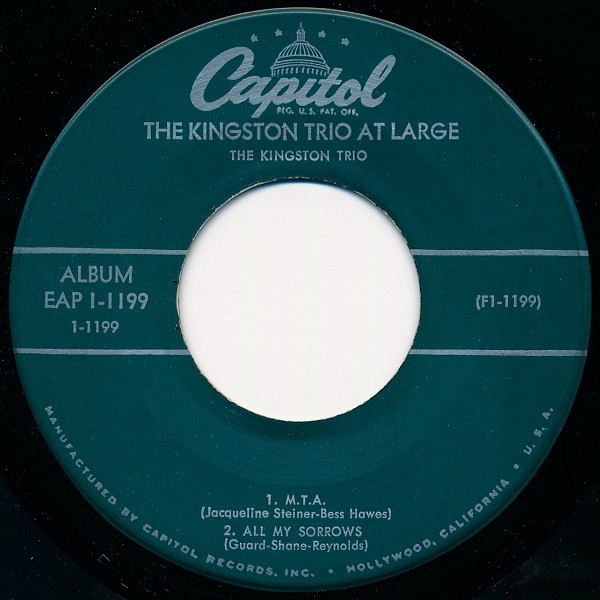 baixar álbum The Kingston Trio - The Kingston Trio At Large