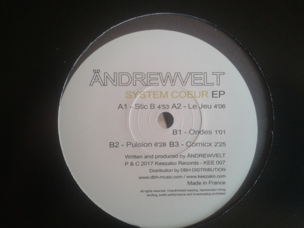 lataa albumi Ändrewvelt - System Coeur EP