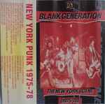 DIY: Blank Generation - The New York Scene (1975-78) (1993, CD 
