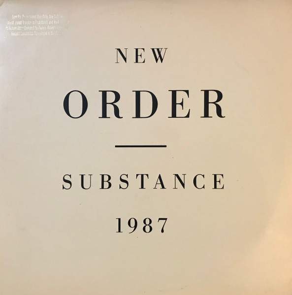 Slicing Up Eyeballs on X: New Order's Substance 1987 to receive