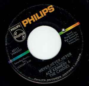 Ace Kennedy & The Candies - Never, Never, Never / As Time Goes By album cover