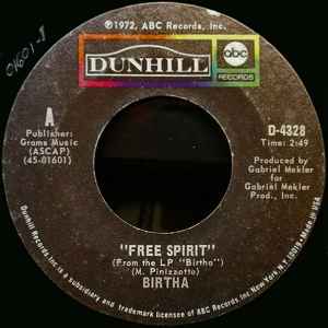 Birtha - Free Spirit album cover