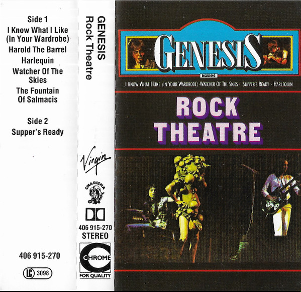 Genesis - Rock Theatre | Releases | Discogs