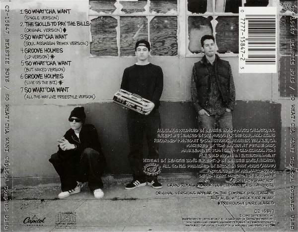 Beastie Boys – So What 'Cha Want (1992, Vinyl) - Discogs