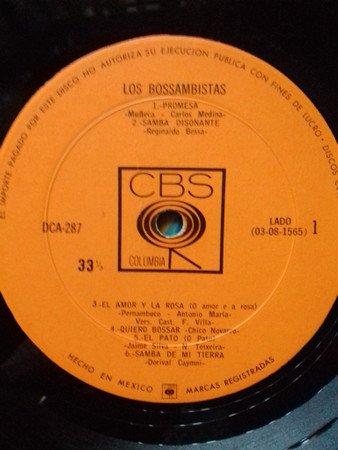 descargar álbum Los Bossambistas - Los Bossambistas