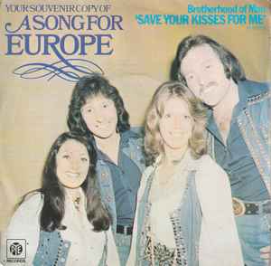 Brotherhood Of Man - Save Your Kisses For Me album cover