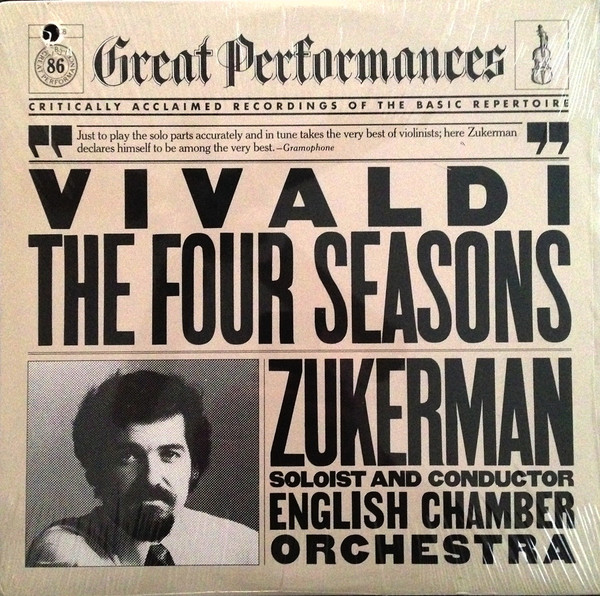 Vivaldi / Pinchas Zukerman, English Chamber Orchestra – The Four