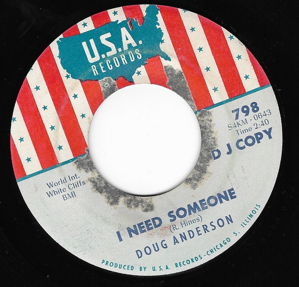 lataa albumi Doug Anderson - I Need Someone Teardrops