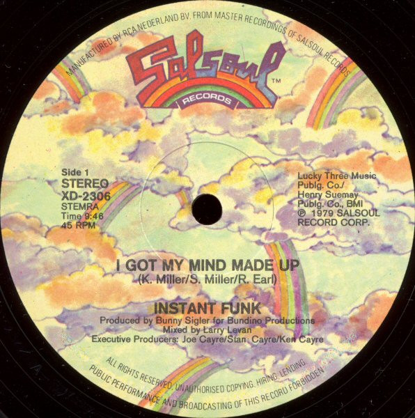 Instant Funk – I Got My Mind Made Up