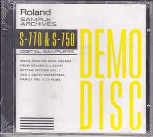 Roland Corporation – Roland Sampler S770 & S750 Demo Disk (1992