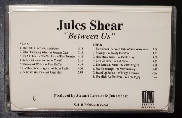 Jules Shear – Between Us (1998