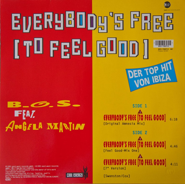 descargar álbum BOS - Everybodys Free To Feel Good