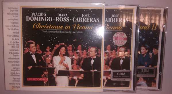 baixar álbum Plácido Domingo Diana Ross José Carreras, Dionne Warwick - Christmas In Vienna