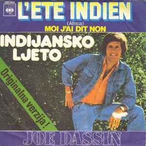 Joe Dassin - Indijansko Ljeto = L'Ete Indien (Africa) album cover