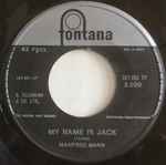Cover of My Name Is Jack / There Is A Man, 1968, Vinyl
