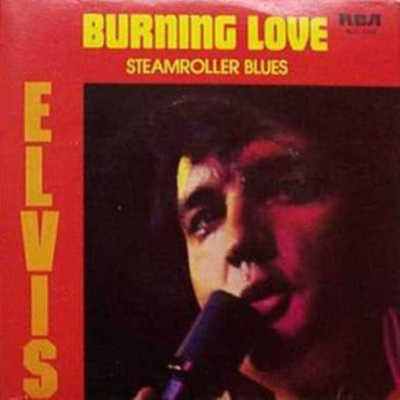 Elvis – Burning Love (1978, Vinyl) - Discogs