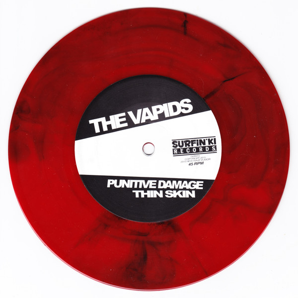 descargar álbum The Vapids - Punitive Damage Thin Skin