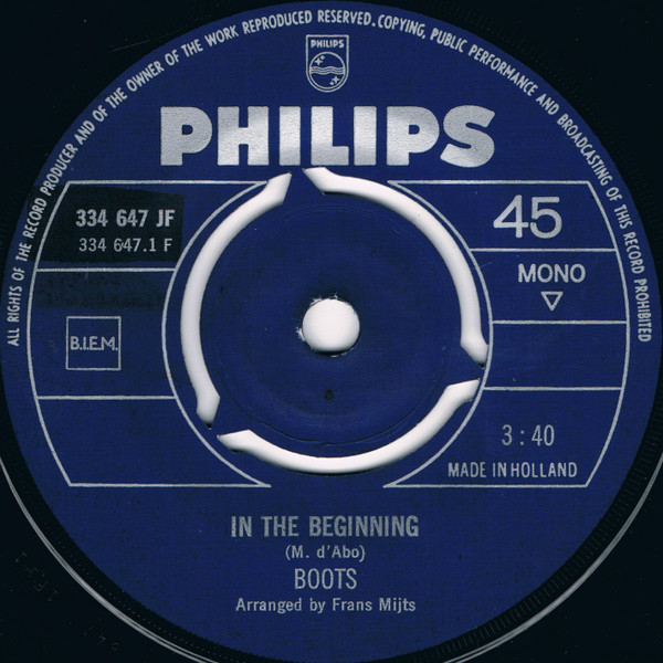 baixar álbum Boots - In The Beginning
