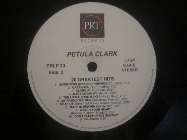 baixar álbum Petula Clark - 20 Greatest Hits