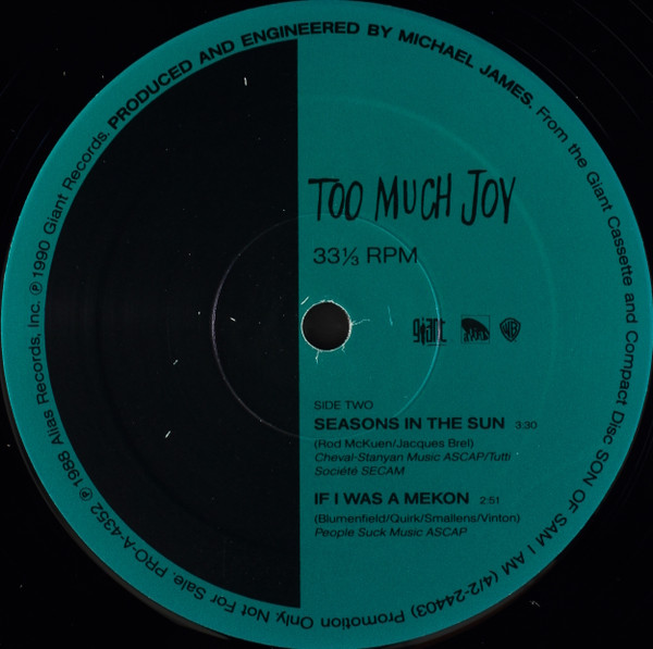 lataa albumi Too Much Joy - Thats A Lie Remix