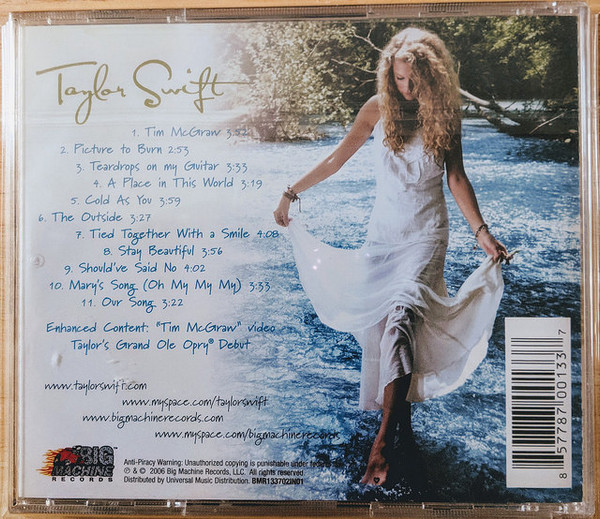 Taylor Swift – Taylor Swift (2006, CD) - Discogs
