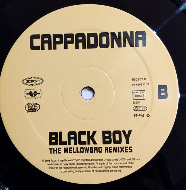 last ned album Cappadonna - Black Boy The Mellowbag Remixes