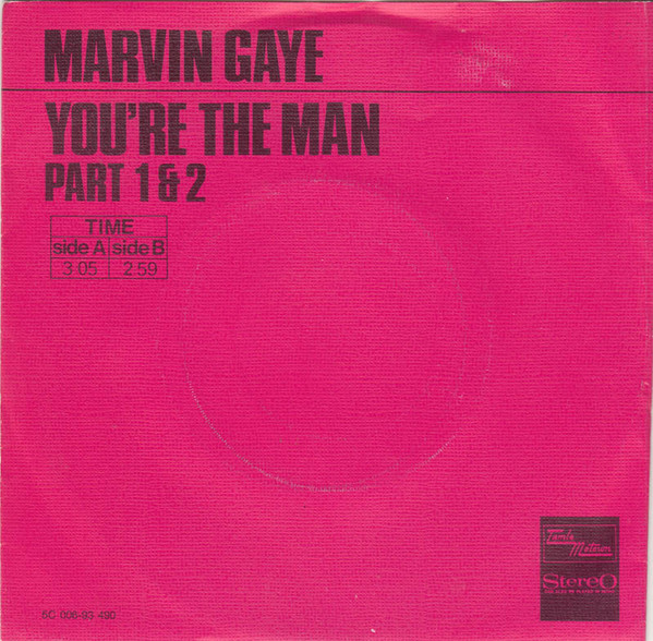 Marvin Gaye - You're The Man 2LP – Eroding Winds