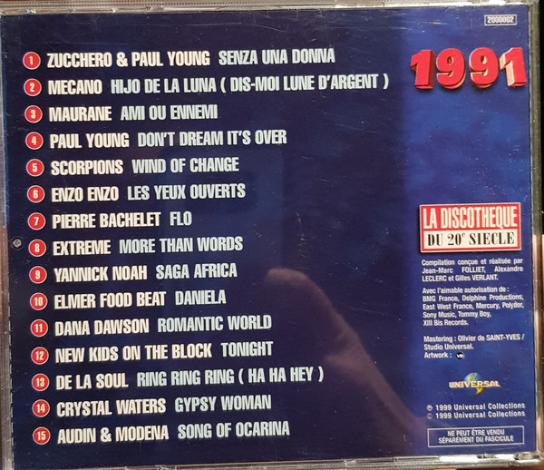 Album herunterladen Various - Les 15 Tubes De 1991